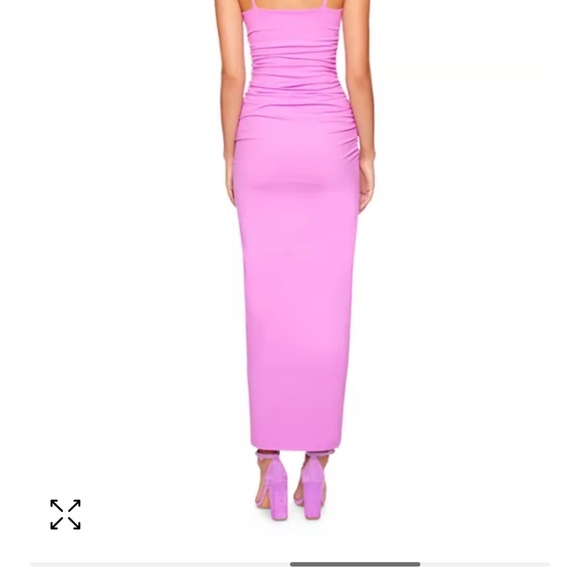 Susana Monaco- Purple Ruched Dress - Picture 5 of 5